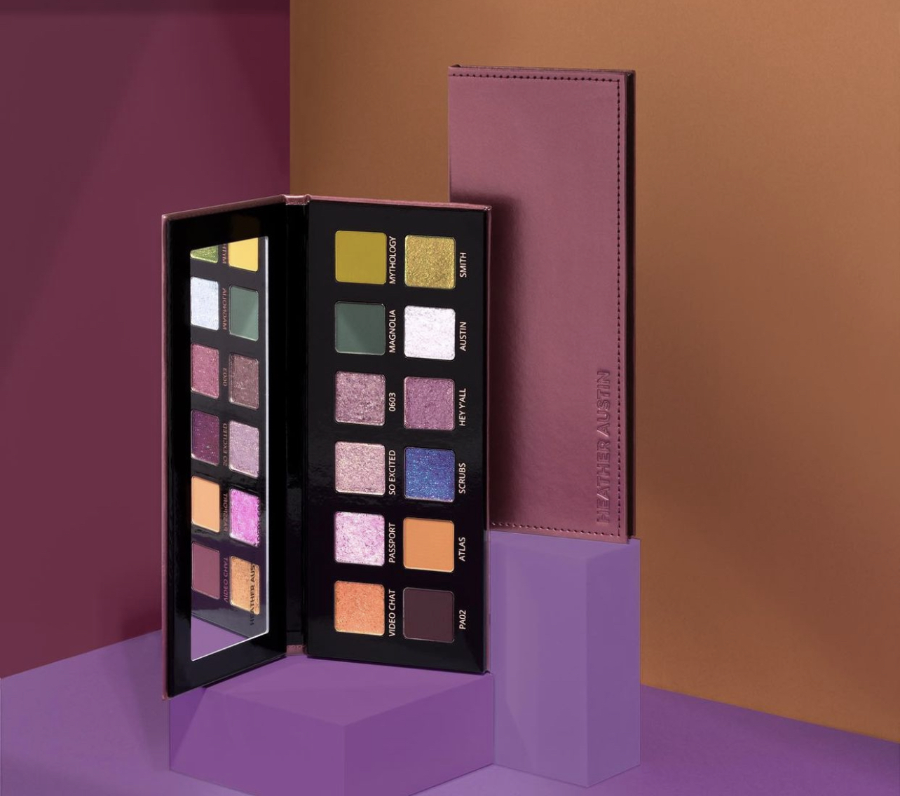 Picture of the Adept Cosmetics x Heather Austin Palette